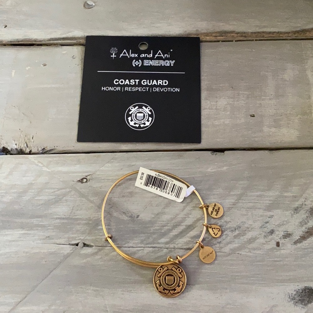 NWT ALEX AND ANI US Coast Guard Bracelet